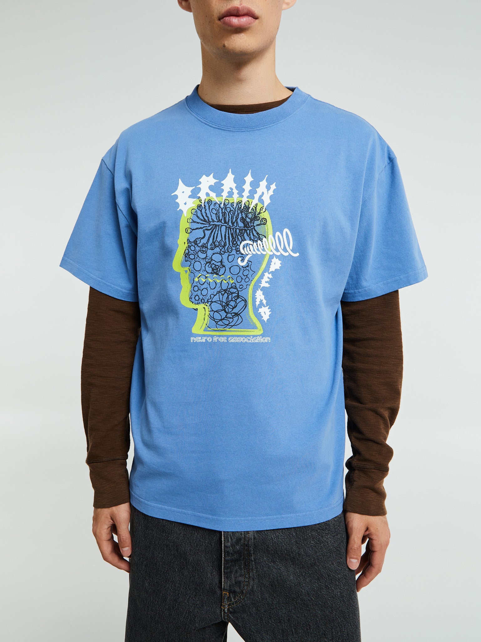Ringing Ear T-Shirt in Blue