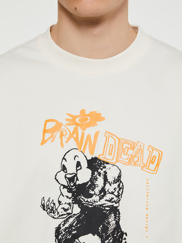Brain Dead - Duck Beast T-Shirt in Natural