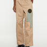 Brain Dead - Twill Patchwork Climber Pants in Tan