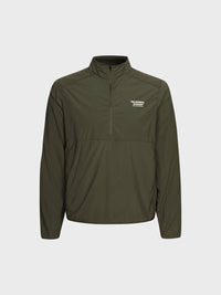 Pas Normal Studios - Balance Half Zip Jacket in Dark Olive