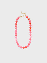 Anni Lu - Ball Necklace in Bubblegum
