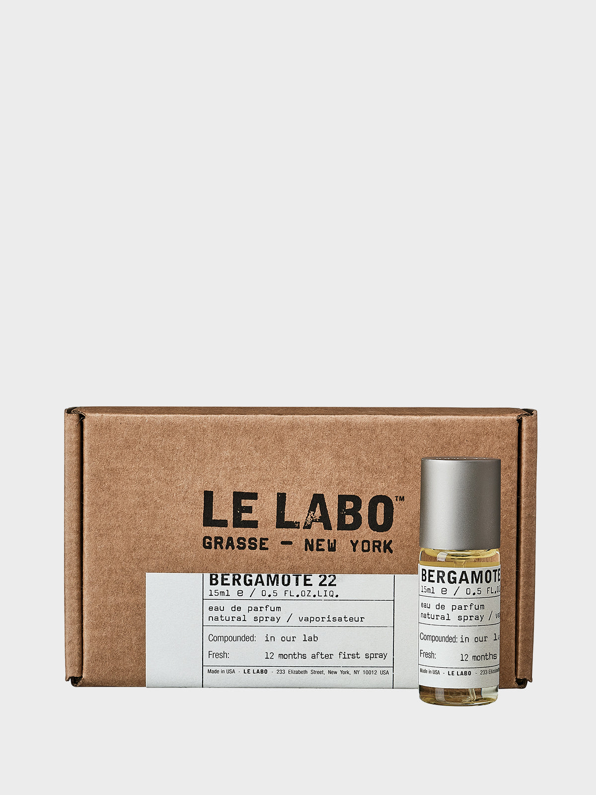 Le Labo - Bergamote 22 Eau de Parfum (15 ml)