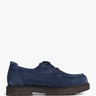 Birkenstock - Highwood Moc Lace Low Suede Leather Shoes in New Navy