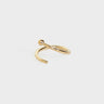 Trine Tuxen - Bullet Spiral Earring in Gold Plated