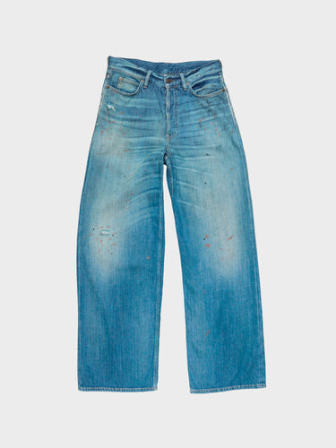 Acne Studios - 1981 U Trafalger Jeans in Mid Blue