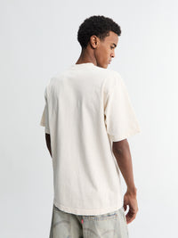 Cactus Store - Jimroys Exotics Short-Sleeved T-shirt in Cream