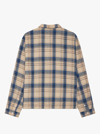 Calm. - Check Shirt in Beige