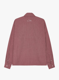 Calm. - Checkered Shirt in Red