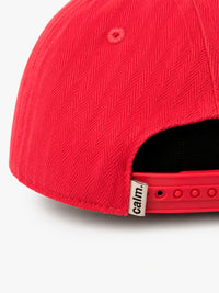 Calm. - Calm Sport Cap Red in Red