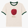 Palmes - Apple Ringer T-Shirt in Broken White