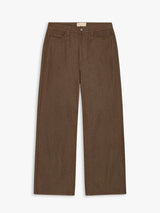 Calm. - Baggy Jeans in Brown