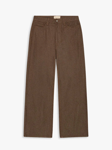 Calm. - Baggy Jeans in Brown