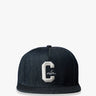 Calm. - Baseball Cap in Indigo
