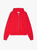 Calm. - Punk Hoodie in Red