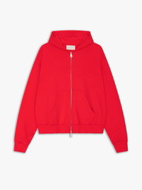 Calm. - Punk Hoodie in Red