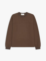 Calm. - Waffle T-Shirt in Brown