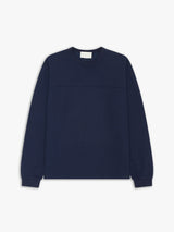 Calm. - Waffle T-shirt in Navy