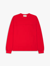 Calm. - Waffle T-shirt in Red