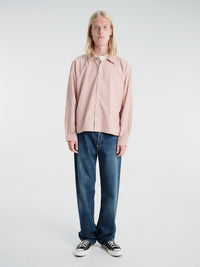Calm. - Silver Lake Flannel Red & Cream in Red/Cream