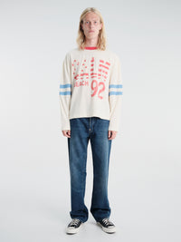 Calm. - Vintage Beach L/S Ninety Two in Off White