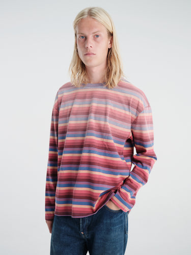 Calm. - Beach L/S Brown & Pink in Brown/Pink