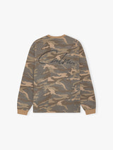 Calm. - Waffel T-Shirt in Camo