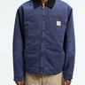 Carhartt WIP - OG Detroit Jacket in Dark Navy and Black Stone Canvas