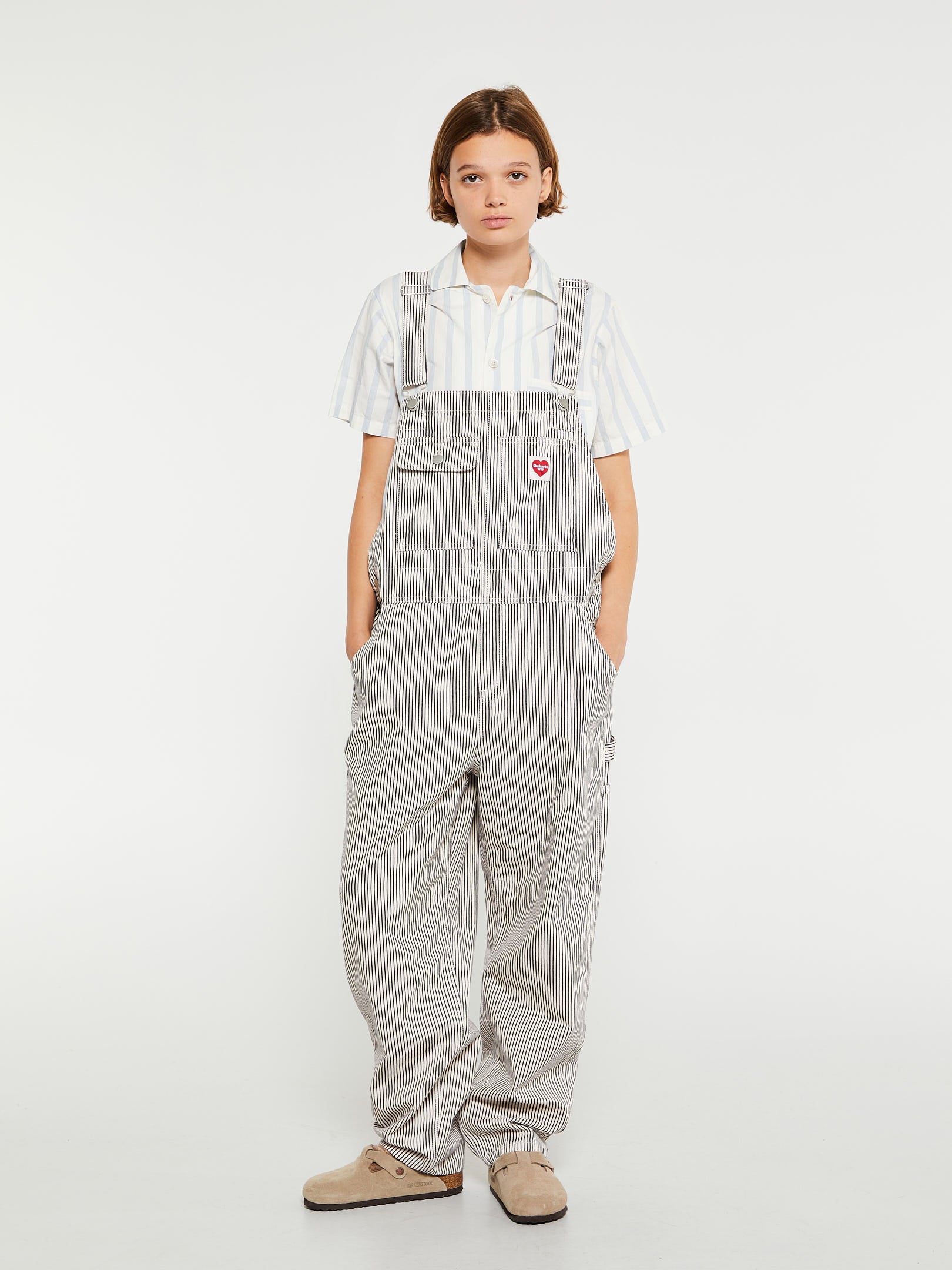 Terrell Overall in Wax and Dark Navy Rinsed