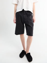 Carhartt WIP - Landon Short in Black Stone Wash