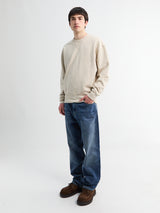 Carhartt WIP - Aaron Pant in Blue Dark Used Wash