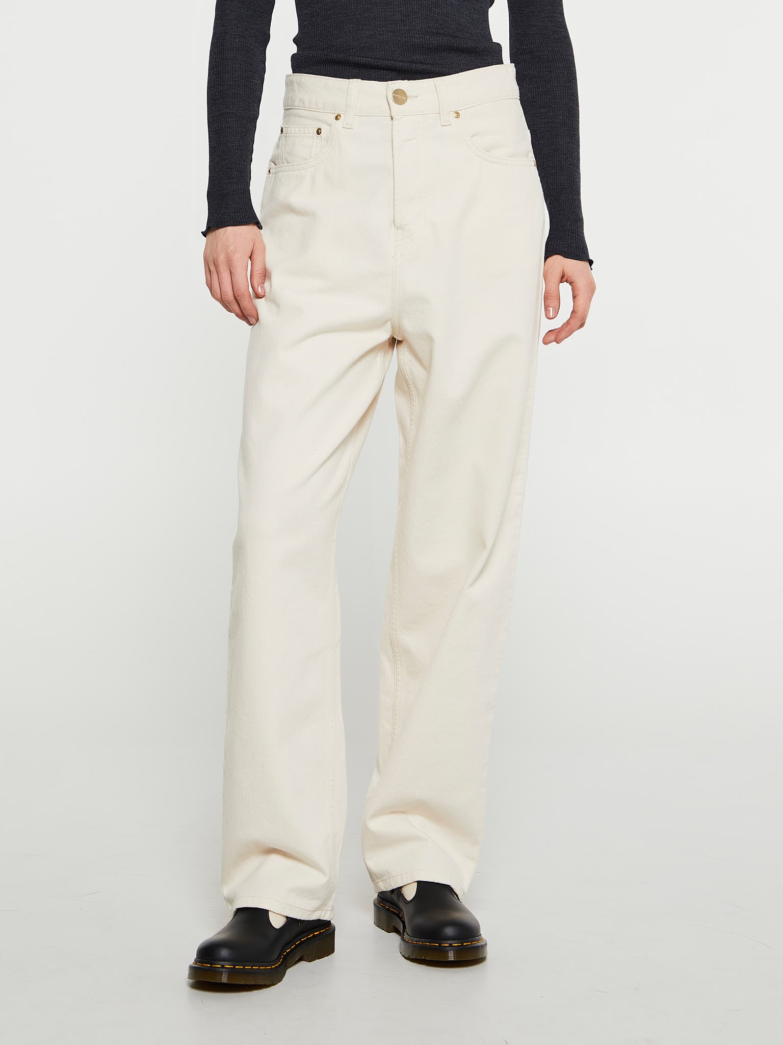 Carhartt - Women's Derby Pant in Natural Rinsed