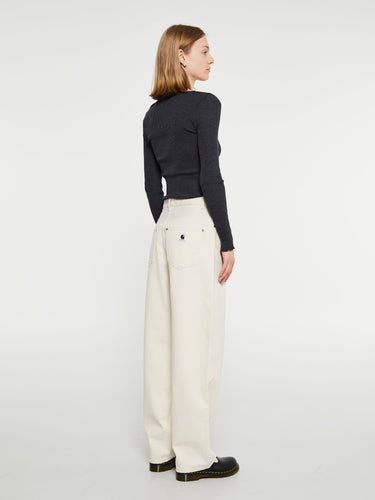Carhartt WIP - Women's Derby Pant in Natural Rinsed