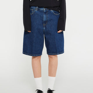W' BRANDON SHORTS IN BLUE STONE WASHED