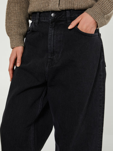 Carhartt WIP - W' Brandon Pants in Black Stone Washed