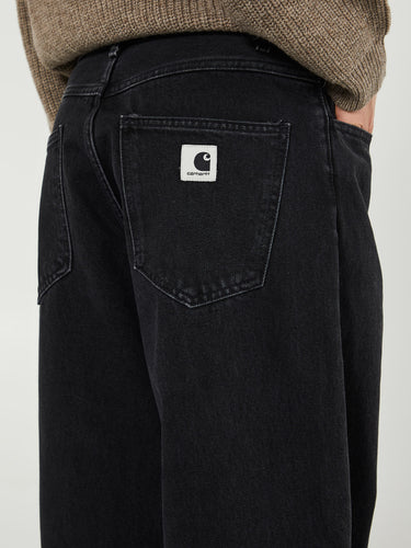 Carhartt WIP - W' Brandon Pants in Black Stone Washed