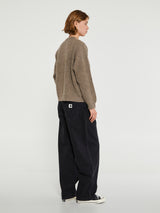 Carhartt WIP - W' Brandon Pants in Black Stone Washed