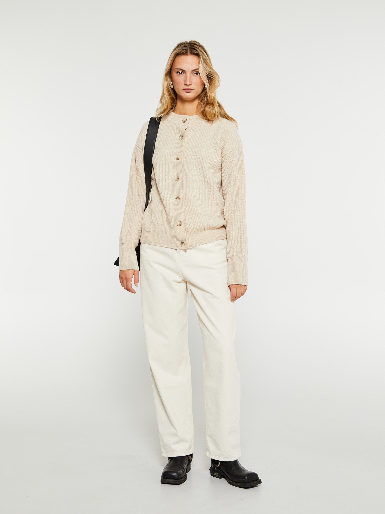 W' Derby Pant in Natural Rinsed