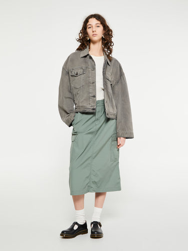 Carhartt WIP - Women's Jet Cargo Skirt in Park rinsed