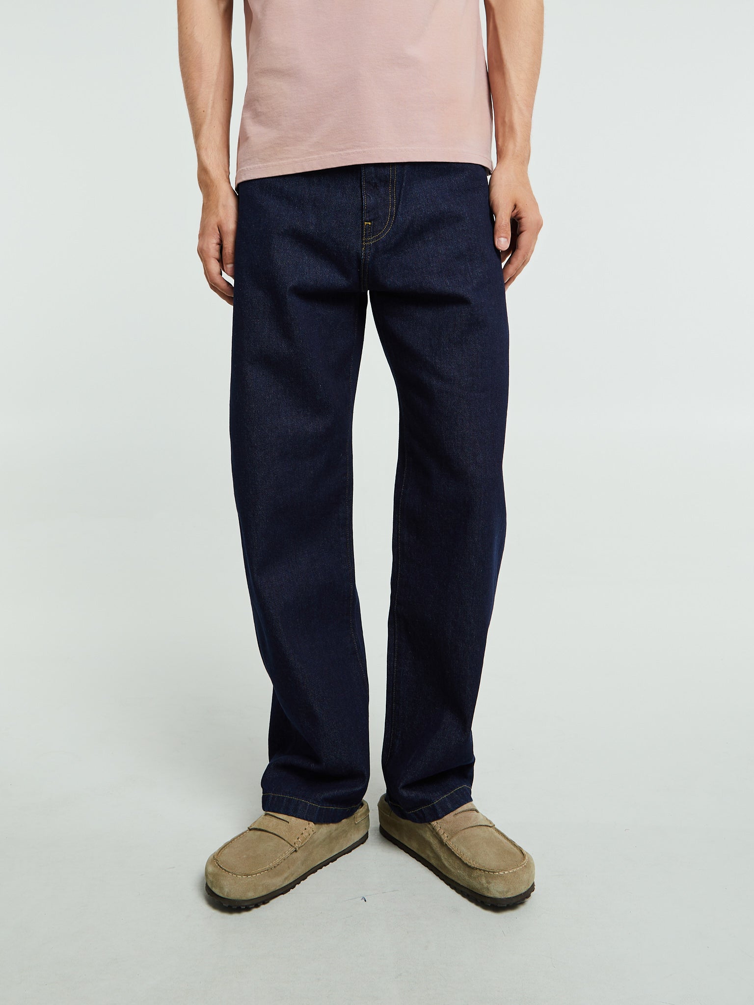 Landon Pants in Blue Rinsed