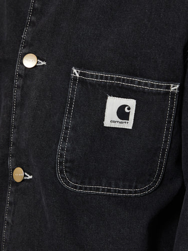 Carhartt WIP - W' OG Michigan Denim Coat in Black Stone Washed