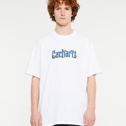 Carhartt - Spin Script T-Shirt in White