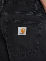 Carhartt WIP - Landon Pants in Black Stone Washed