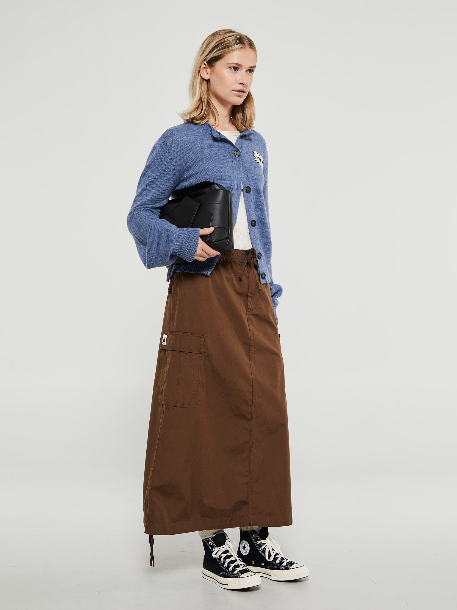 Carhartt WIP - Cargo Skirt in Chocolate Rinsed