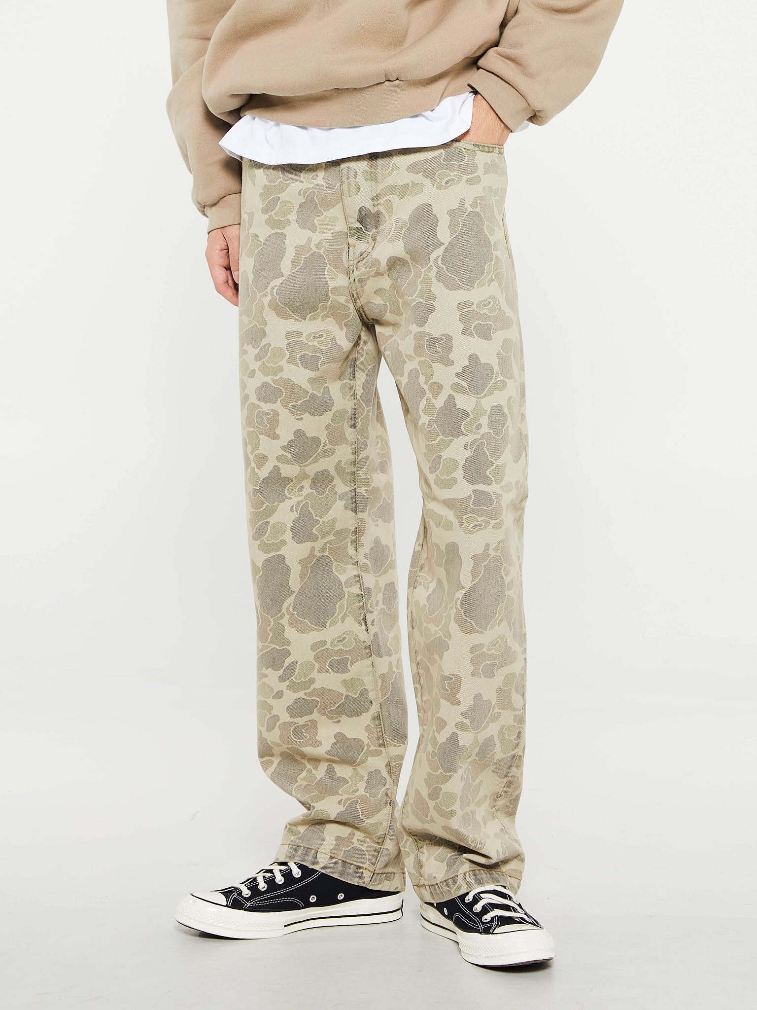 Carhartt WIP - Duck Landon Pants in Black Bleached