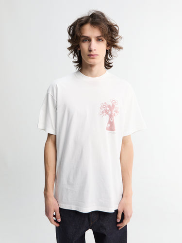 Carhartt WIP - Forma T-Shirt in White heavy stone wash