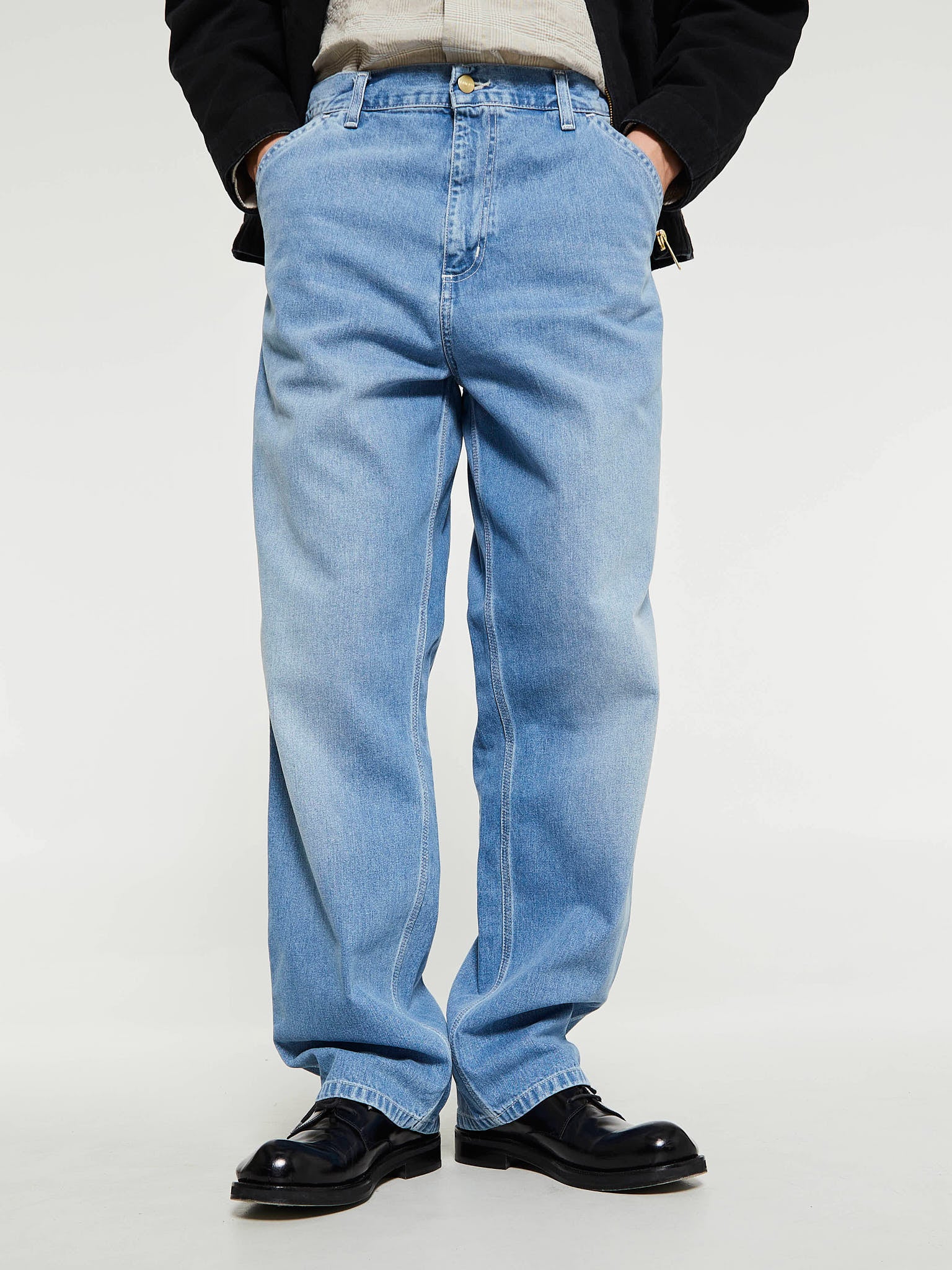 Carhartt WIP - Simple Pants in Blue Light True Washed