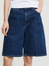 Carhartt WIP - Women's Brandon Shorts in Blue Stone Washed