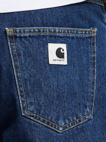 Carhartt WIP - Women's Brandon Shorts in Blue Stone Washed