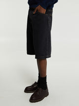 Carhartt WIP - Brandon Shorts in Black Stone Washed