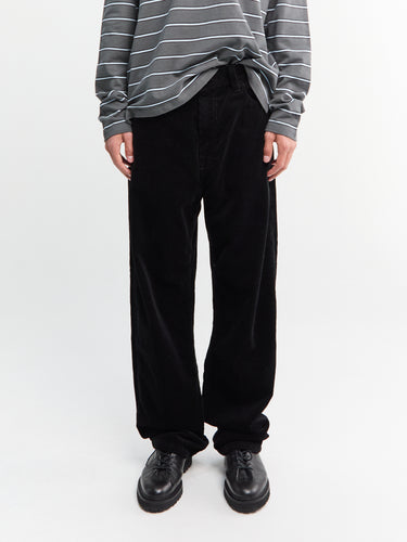 Carhartt WIP - Landon Pant 'Coventry' Corduroy in Black rinsed